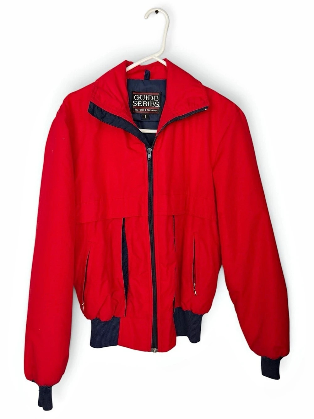 Guide Series Red Full-Zip Jacket Size Small Like New